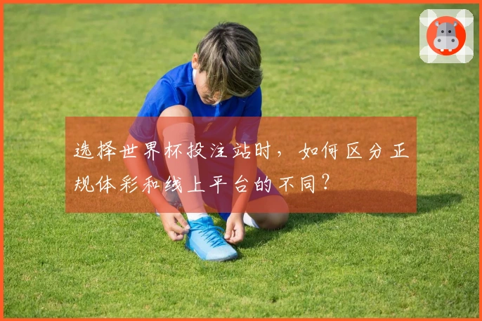 选择世界杯投注站时，如何区分正规体彩和线上平台的不同？